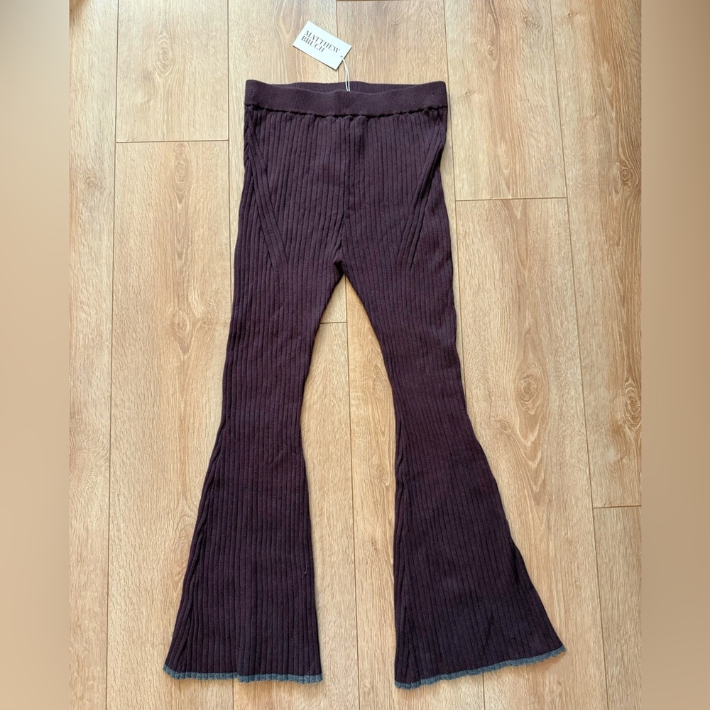 Matthew Bruch flared pants brand new